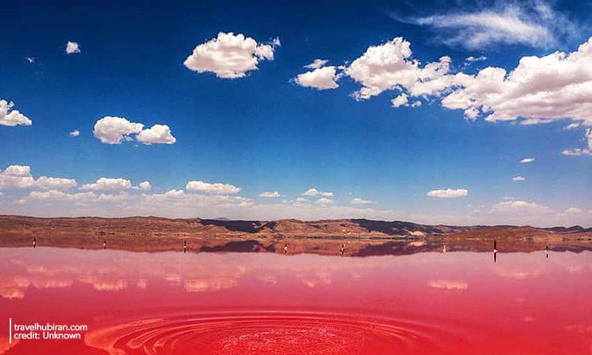 Maharloo Lake Shiraz Iran