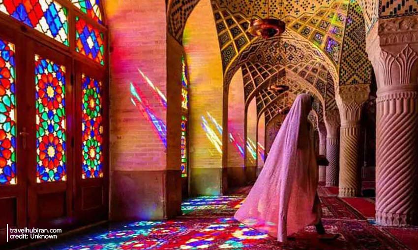 Nasir-ol-Molk Mosque Shiraz Iran